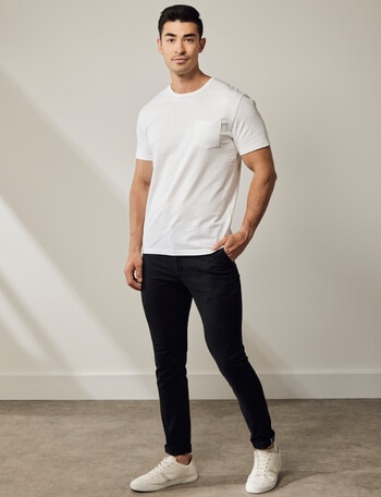 Gasoline Spitalfields Slim Chino Pant, Black product photo