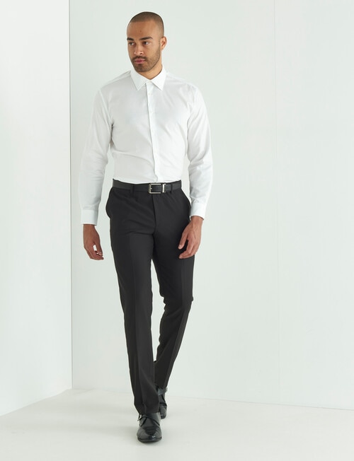 Laidlaw + Leeds Tailored Stretch Pants, Black product photo View 03 L