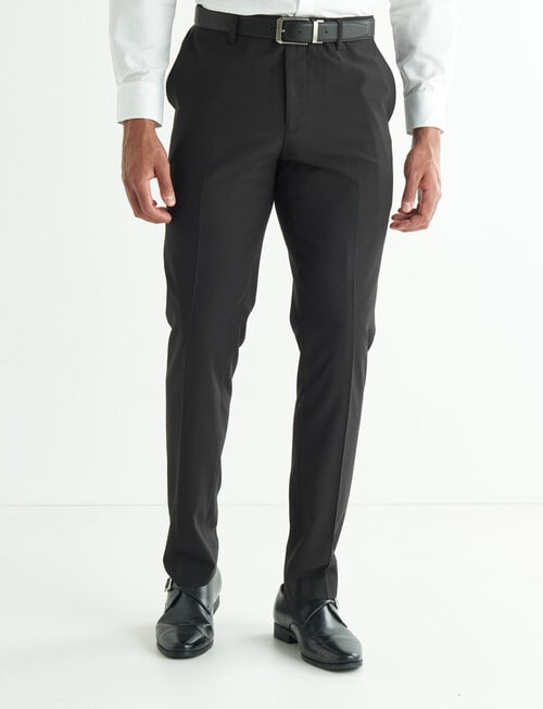 Laidlaw + Leeds Tailored Stretch Pants, Black product photo