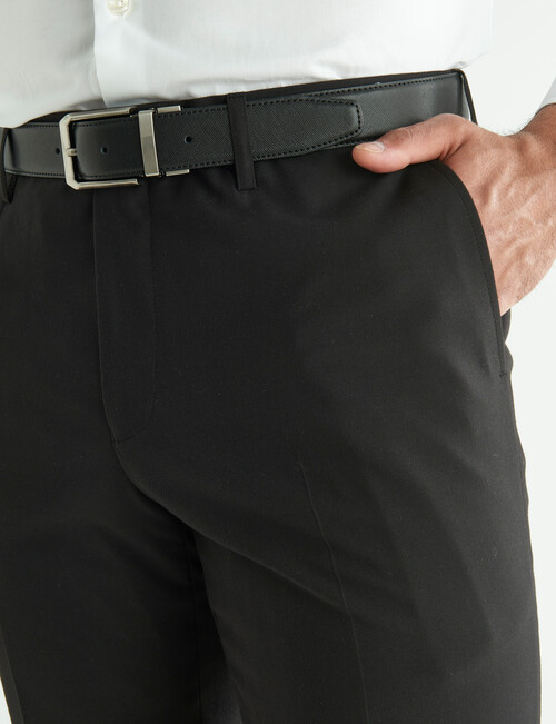 Laidlaw + Leeds Tailored Stretch Pants, Black product photo View 04 L