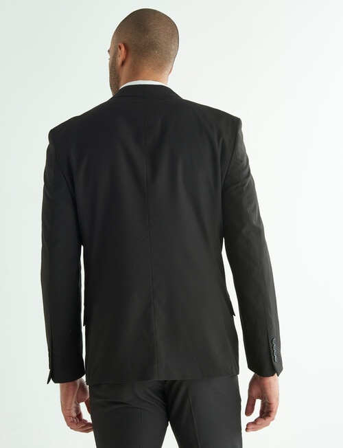 Laidlaw + Leeds Tailored Stretch Jacket, Black product photo View 02 L