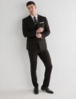 Laidlaw + Leeds Tailored Stretch Jacket, Black product photo View 03 S
