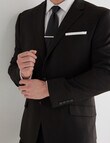Laidlaw + Leeds Tailored Stretch Jacket, Black product photo View 04 S