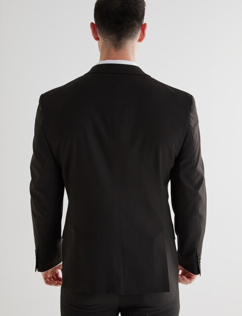 Laidlaw + Leeds Tailored Stretch Jacket, Black product photo View 02 L