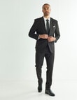 Laidlaw + Leeds Tailored Stretch Jacket, Black product photo View 05 S