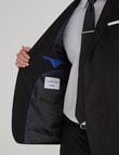Laidlaw + Leeds Tailored Stretch Jacket, Black product photo View 05 S
