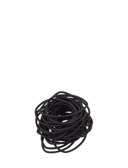 Mae Elastics Thin Black 36-Piece product photo View 02 L