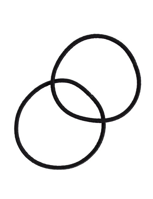 Mae Elastics Super Stretch Thin Black 20 Piece product photo