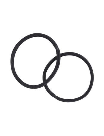 Mae Elastics Thin Small Black 20-Piece product photo