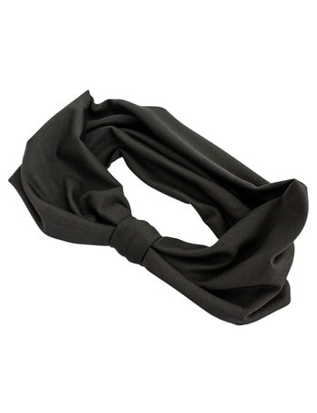 Mae Soft Thick Headband, Black product photo