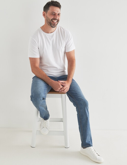 Chisel Extreme Stretch Slim Leg Jean, Stonewash product photo View 03 L