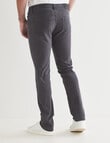Chisel Extreme Stretch Slim Leg Jean, Charcoal product photo View 02 S