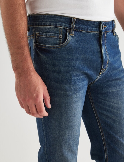 Chisel Extreme Stretch Slim Leg Jean, Indigo product photo View 04 L