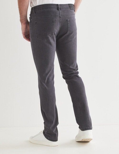 Chisel Extreme Stretch Slim Leg Jean, Charcoal product photo View 02 L