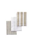 Capital Kitchen Sinclair Tea Towel Taupe Stripe, Set of 3 product photo