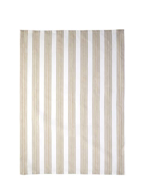Capital Kitchen Sinclair Tea Towel Taupe Stripe, Set of 3 product photo View 04 L