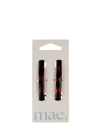 Mae French Clip 6cm Shell 2-Pack product photo