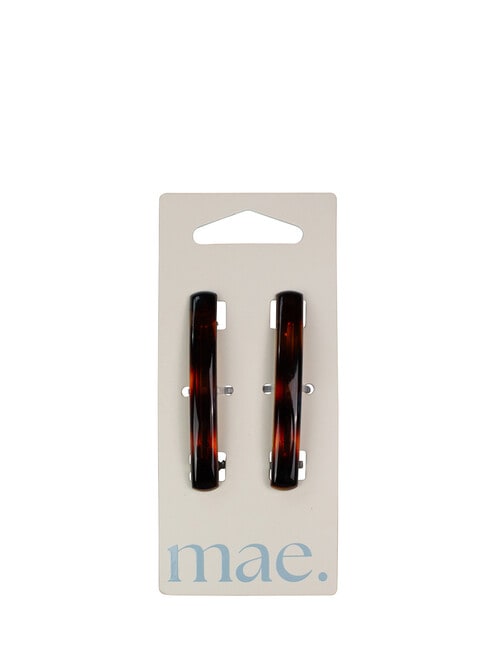 Mae French Clip 6cm Shell 2-Pack product photo