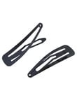Mae 5cm One Touch Clips Black, 6-Pack product photo