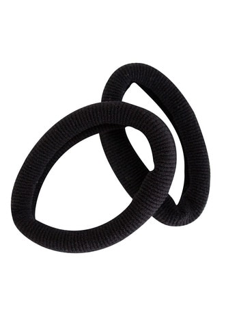 Mae Pony Tailer Large Black, 2 pack product photo