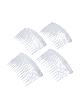 Mae Sidecombs Medium Clear 4-Piece product photo