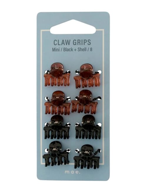 Mae Claw Grips Mini Black & Tortoie 8-Piece product photo View 02 L