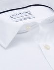 Laidlaw + Leeds Long-Sleeve Twill Shirt, French Cuff, White product photo View 03 S