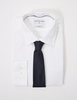 Laidlaw + Leeds Long-Sleeve Herringbone Shirt, White product photo View 02 S