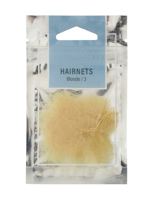 Mae Hair Nets Blonde 3-Piece product photo