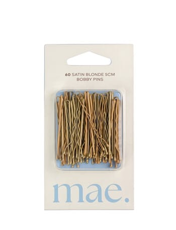 Mae Bobby Pins 5cm Satin Blonde 60's product photo