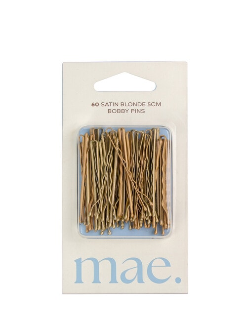 Mae Bobby Pins 5cm Satin Blonde 60's product photo