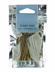 Mae Bobby Pins 5cm Satin Blonde 60's product photo View 02 S