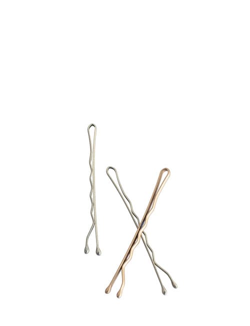 Mae Bobby Pins 5cm Satin Blonde 60's product photo View 02 L