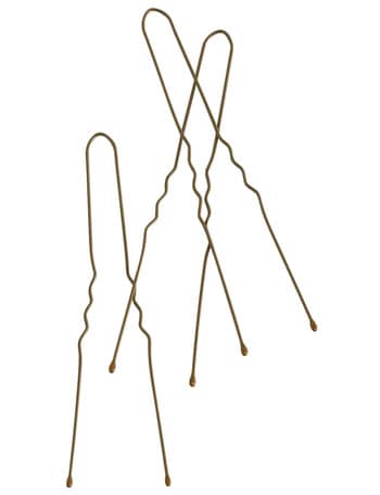 Mae Hair Pins 5cm Brown 62's product photo