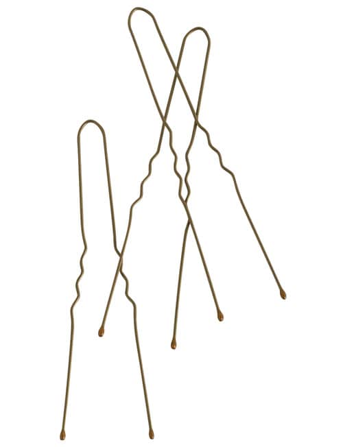 Mae Hair Pins 5cm Brown 62's product photo