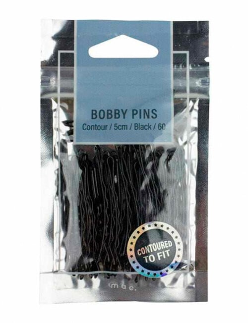 Mae Bobby Pins Contour 5cm Black 60's product photo View 02 L