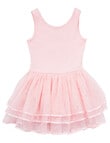 Dance Leotard with Mesh Skirt, Pink product photo
