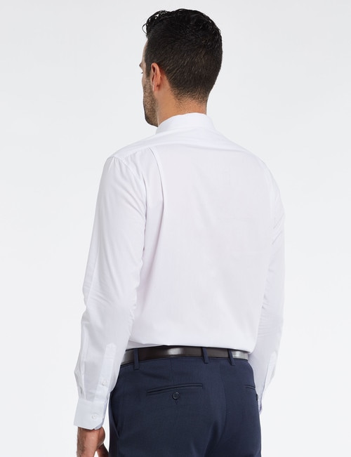 Chisel Tailored Fit Shirt, White product photo View 02 L