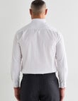 Chisel Tailored Fit Long Sleeve Shirt, White product photo View 02 S