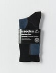 NZ Sock Co. Merino Tec Light Hiker, Black product photo View 02 S