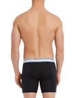 Jockey Performance Dry Mesh Midway Trunk, Black product photo View 02 S