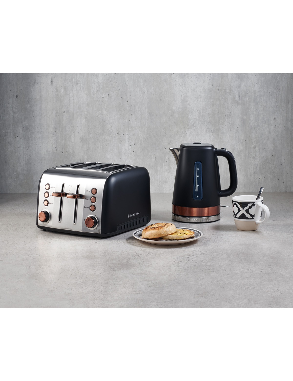 Russell Hobbs Brooklyn Kettle, Copper Accent, RHK92COP Kettles & Jugs
