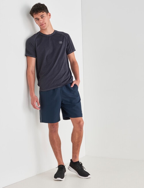 Gym Equipment Short, Navy product photo View 03 L