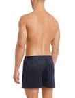 Mitch Dowd Satin Boxer, Navy product photo View 02 S