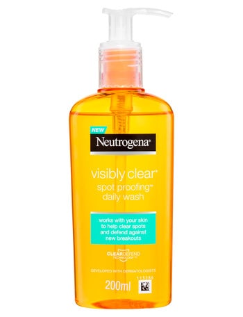 Neutrogena Visibly Clear Spot Proofing Daily Wash, 200ml product photo
