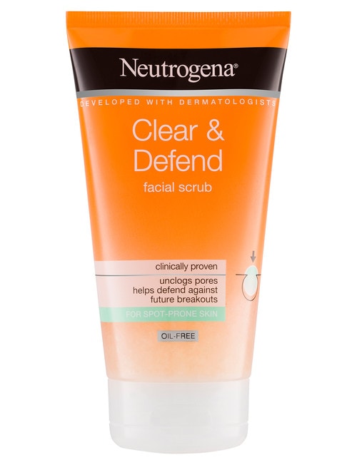 Neutrogena Clear & Defend Daily Scrub, 150mL product photo