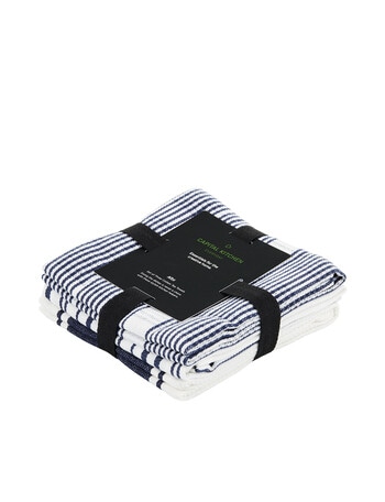 Capital Kitchen Alto Tea Towel Blue, Set of 3 product photo