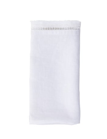 Momento Hampton Napkin, White, 45cm product photo