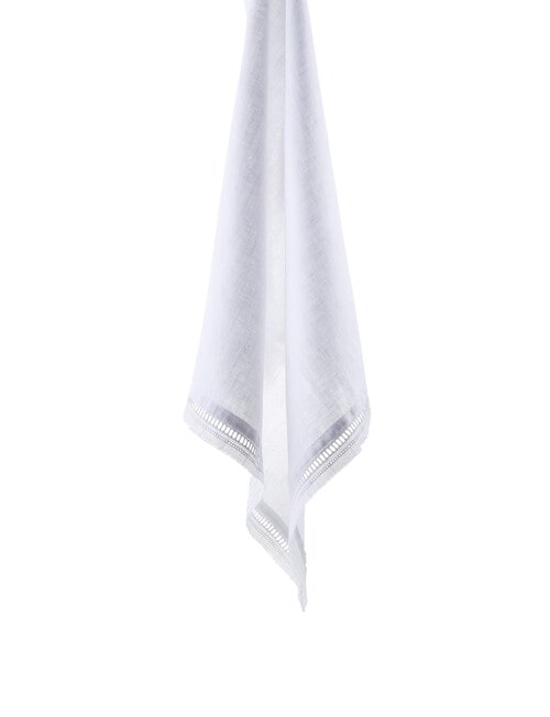 Momento Hampton Napkin, White, 45cm product photo View 02 L