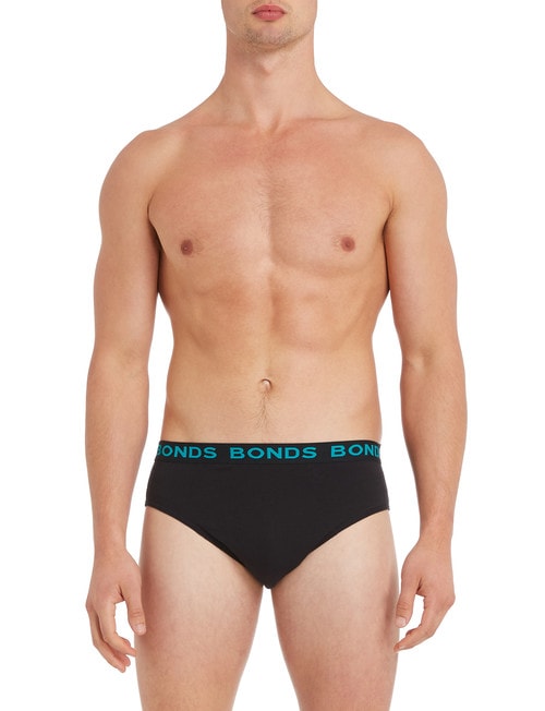 Bonds Hipster Brief, 4-Pack, Black product photo